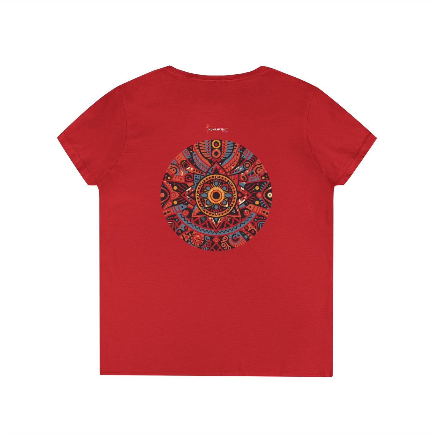 African Origin V-Neck T-Shirt #PY