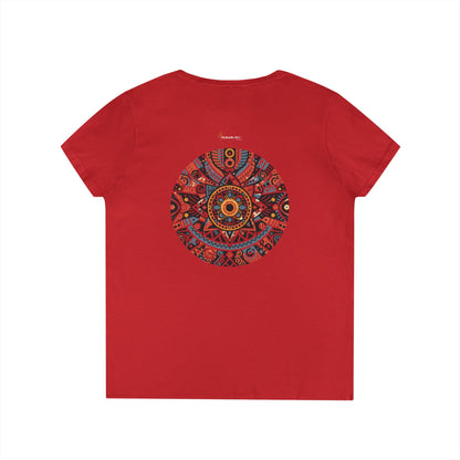 African Origin V-Neck T-Shirt #PY