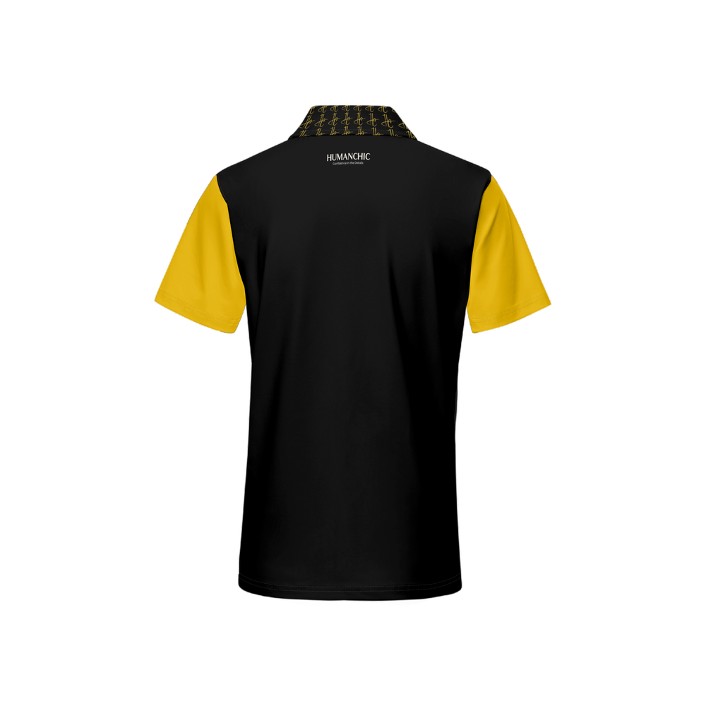 Love Women's Classic Fit Short-Sleeve Polo Shirt-Novatomato - black