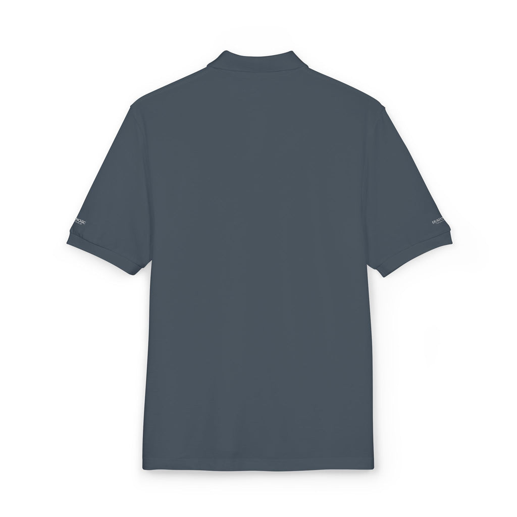 Polo raffiné en piqué HUMANCHIC — Homme