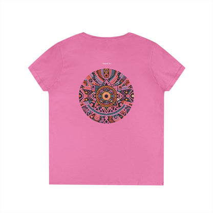 African Origin V-Neck T-Shirt #PY