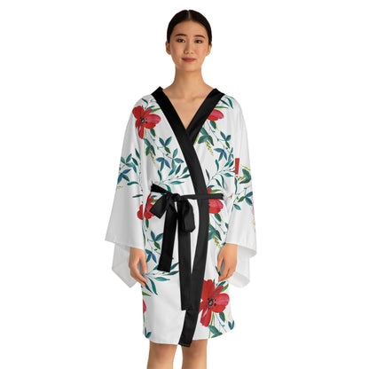 Hibiscus Angel's Kimono Robe #PY