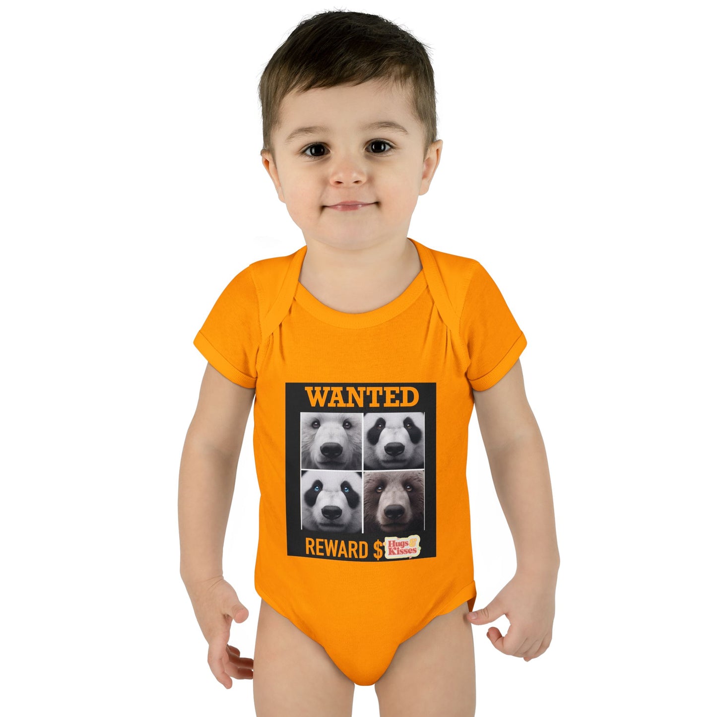 Wanted Cute Baby Bodysuit #PY