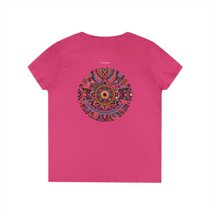 African Origin V-Neck T-Shirt #PY