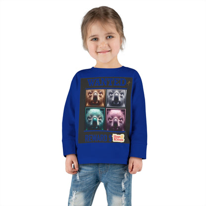 Wanted Koala Toddler Long Sleeve Tee #PY