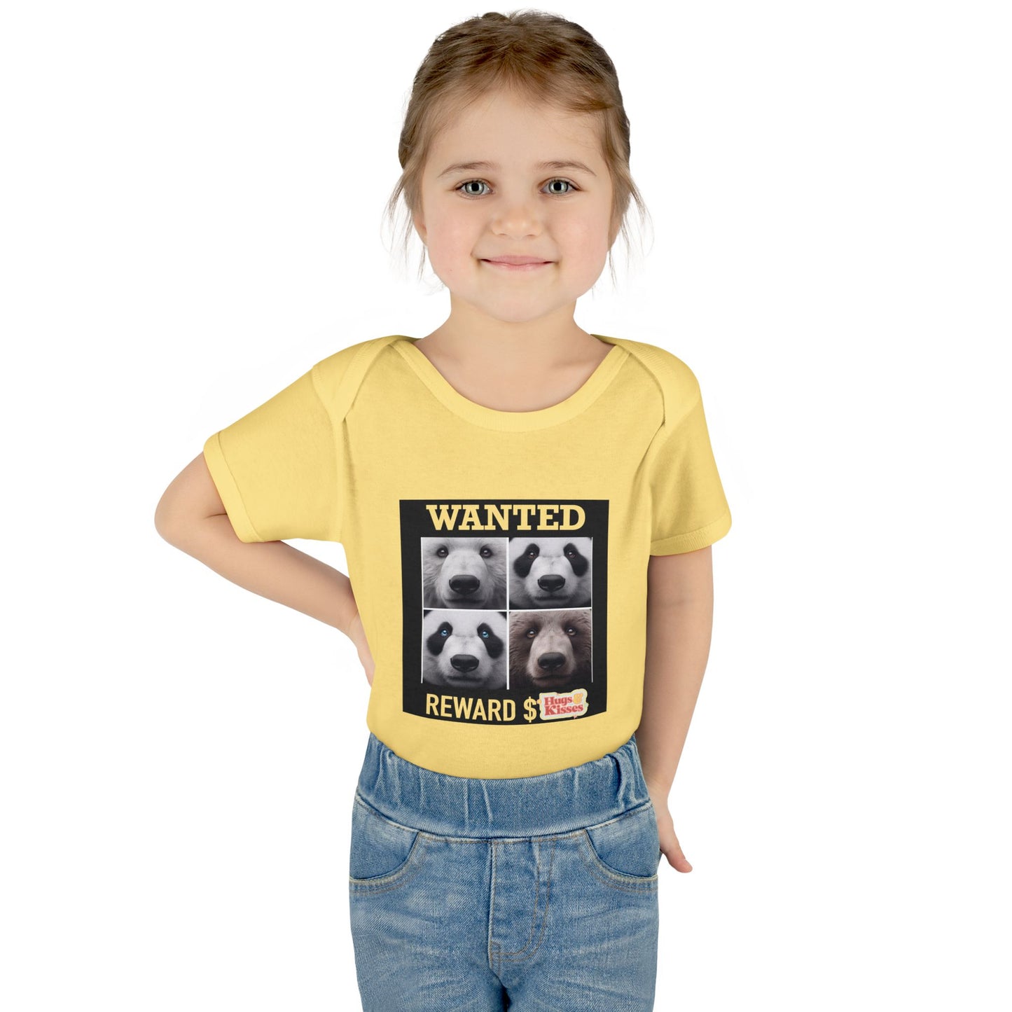 Wanted Cute Baby Bodysuit #PY