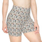 Flowered GEO Women's Biker Shorts #PY
