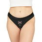 Take Care Women's Thongs Underwear BLACK #PY