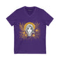 Art Line Calm v-neck t-shirt #PY