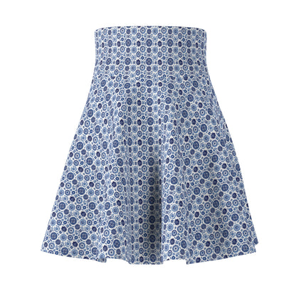 Royal Azure Women's Skater Skirt #PY