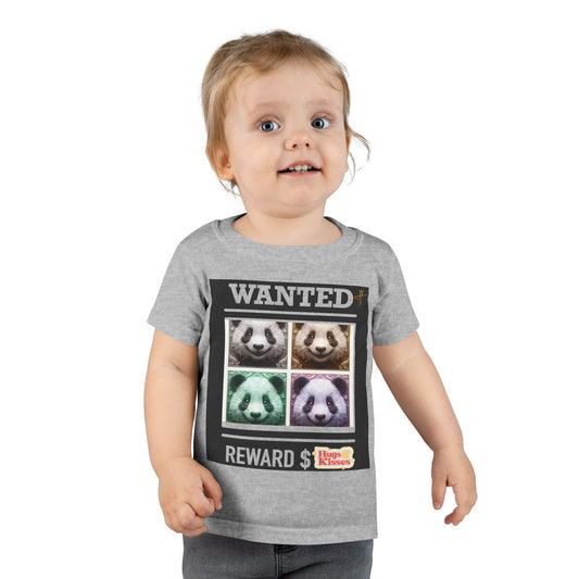 Wanted Panda Reward Toddler T-Shirt #PY