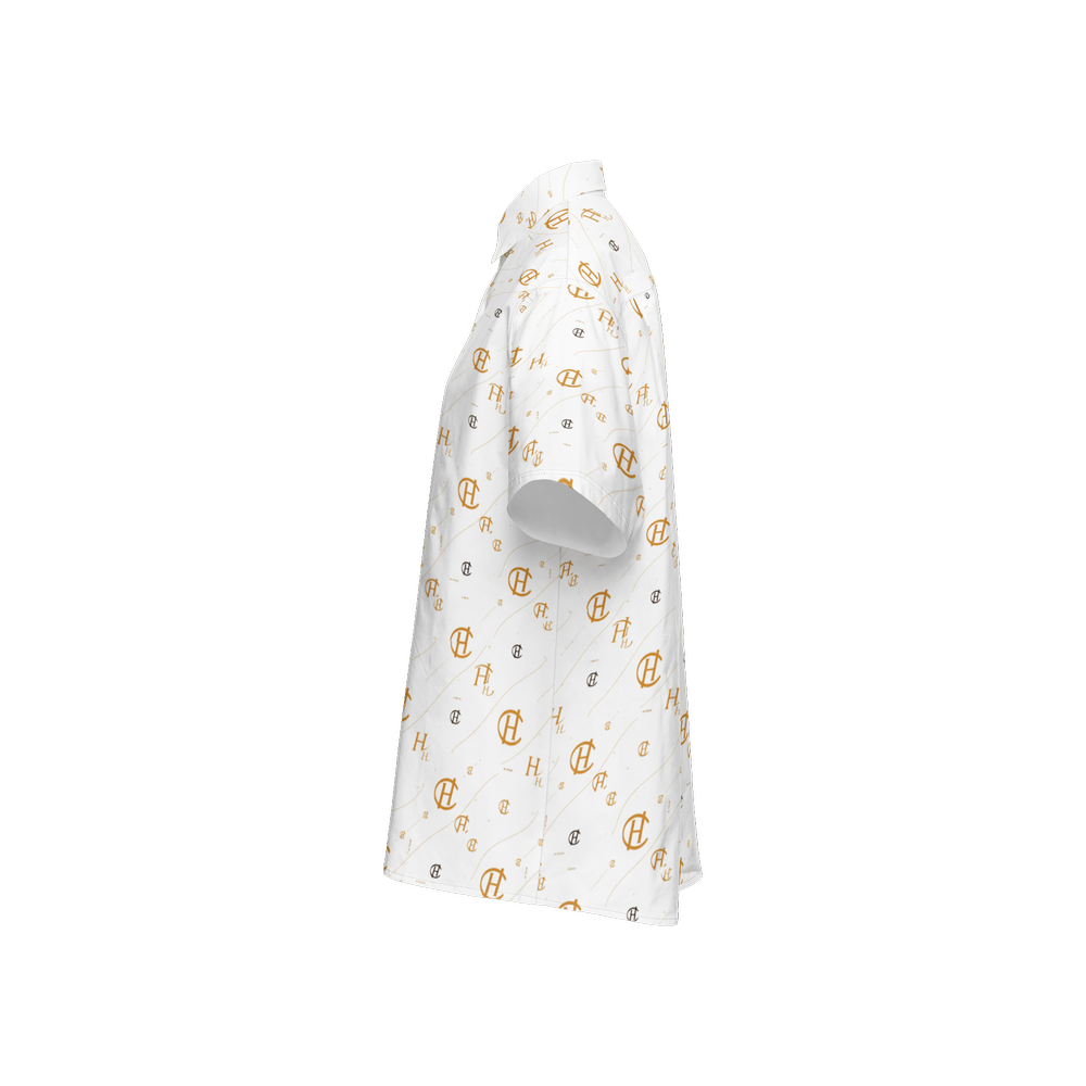HC Classic Short-Sleeve Button-Up Shirt-Cotton Feel