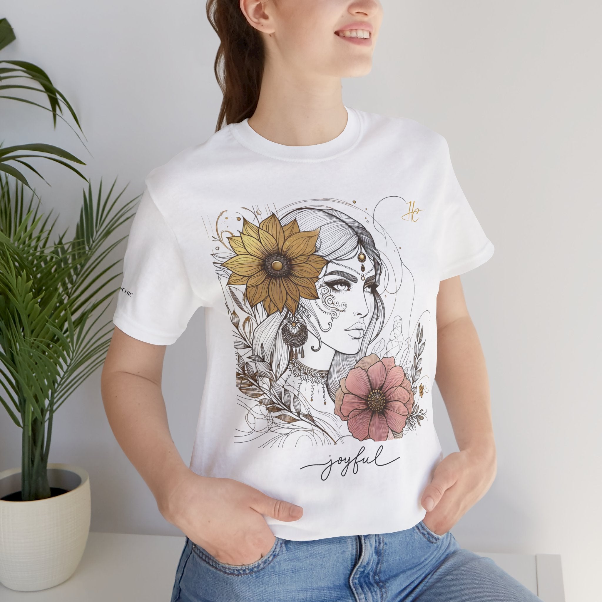 HUMANCHIC Atelier Everyday Art Line Tee — Women