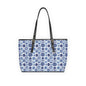 Royal Azure Leather Shoulder Bag #PY