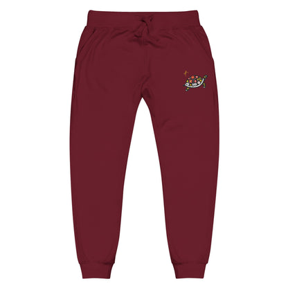 Turtle Woman Fleece Sweatpants Butterfly #PY