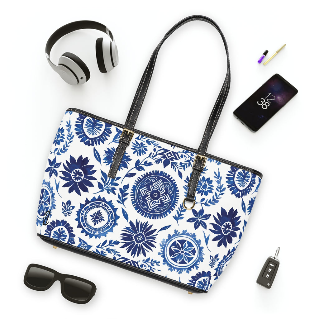 Sac bandoulière Royal Azure en cuir #PY