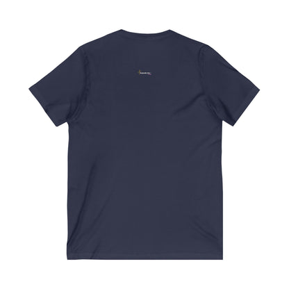 Art Line Calm v-neck t-shirt #PY
