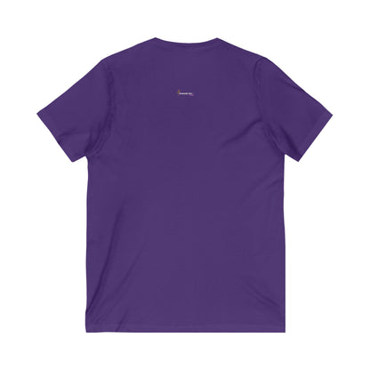 Art Line Calm v-neck t-shirt #PY