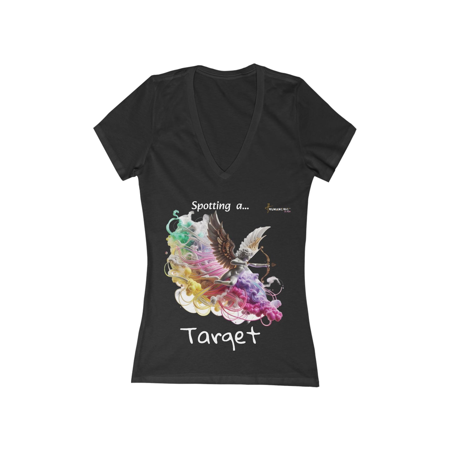 CUPID  V-Neck WOMEN T-shirt#PY