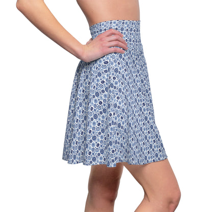 Royal Azure Women's Skater Skirt #PY