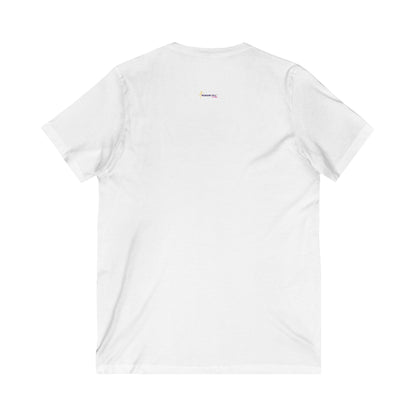 Art Line Calm v-neck t-shirt #PY