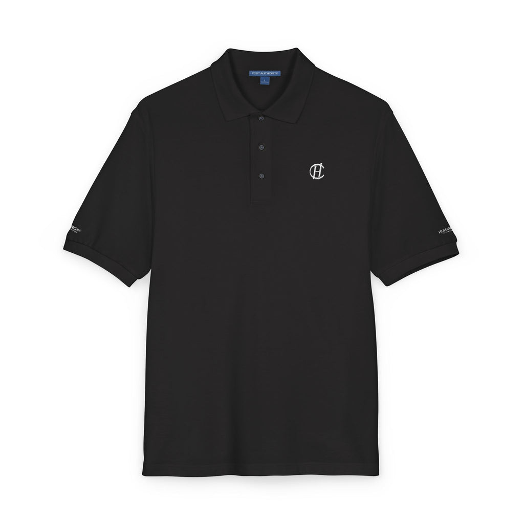 Polo raffiné en piqué HUMANCHIC — Homme