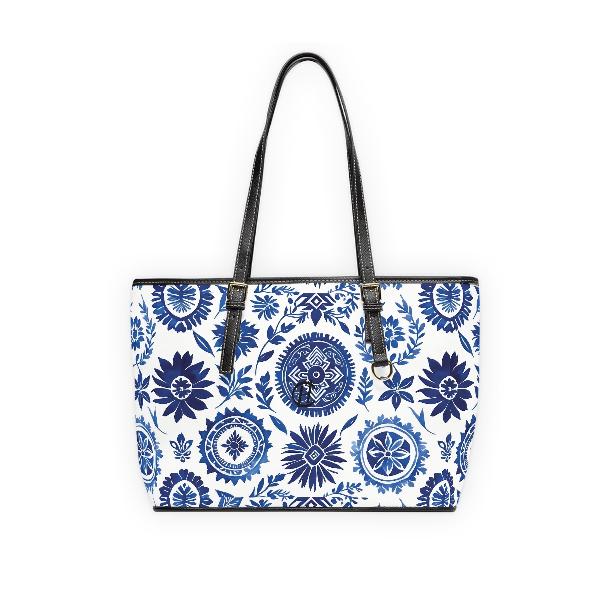 HUMANCHIC Royal Azure Leather Shoulder Bag