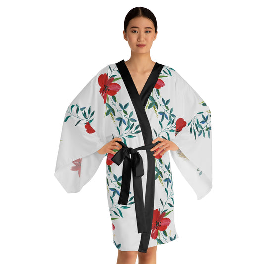Hibiscus Angel's Kimono Robe #PY