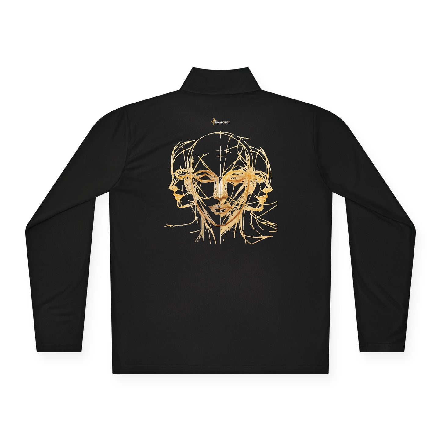 Faces Unisex Quarter-Zip Pullover #PY