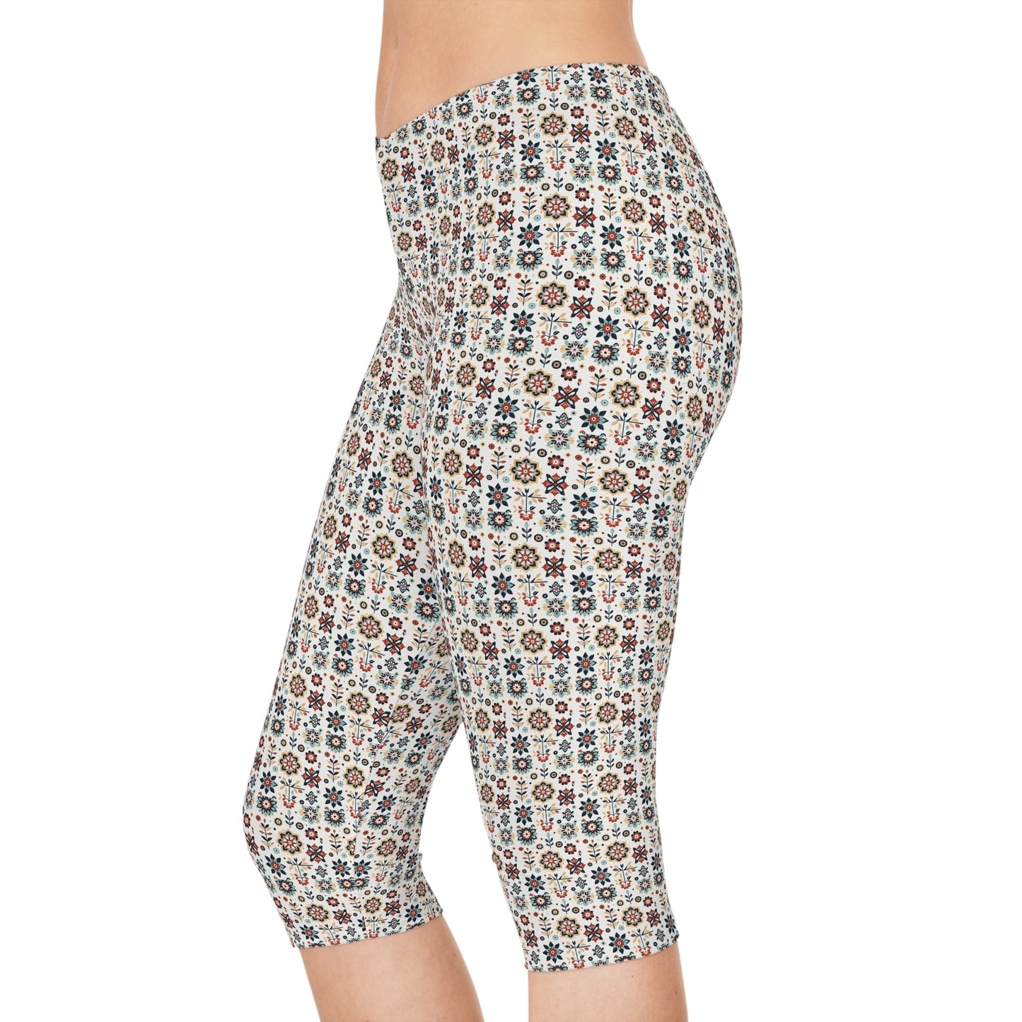 Flowered GEO Leggings for Women #PY