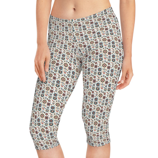 Flowered GEO Leggings for Women #PY