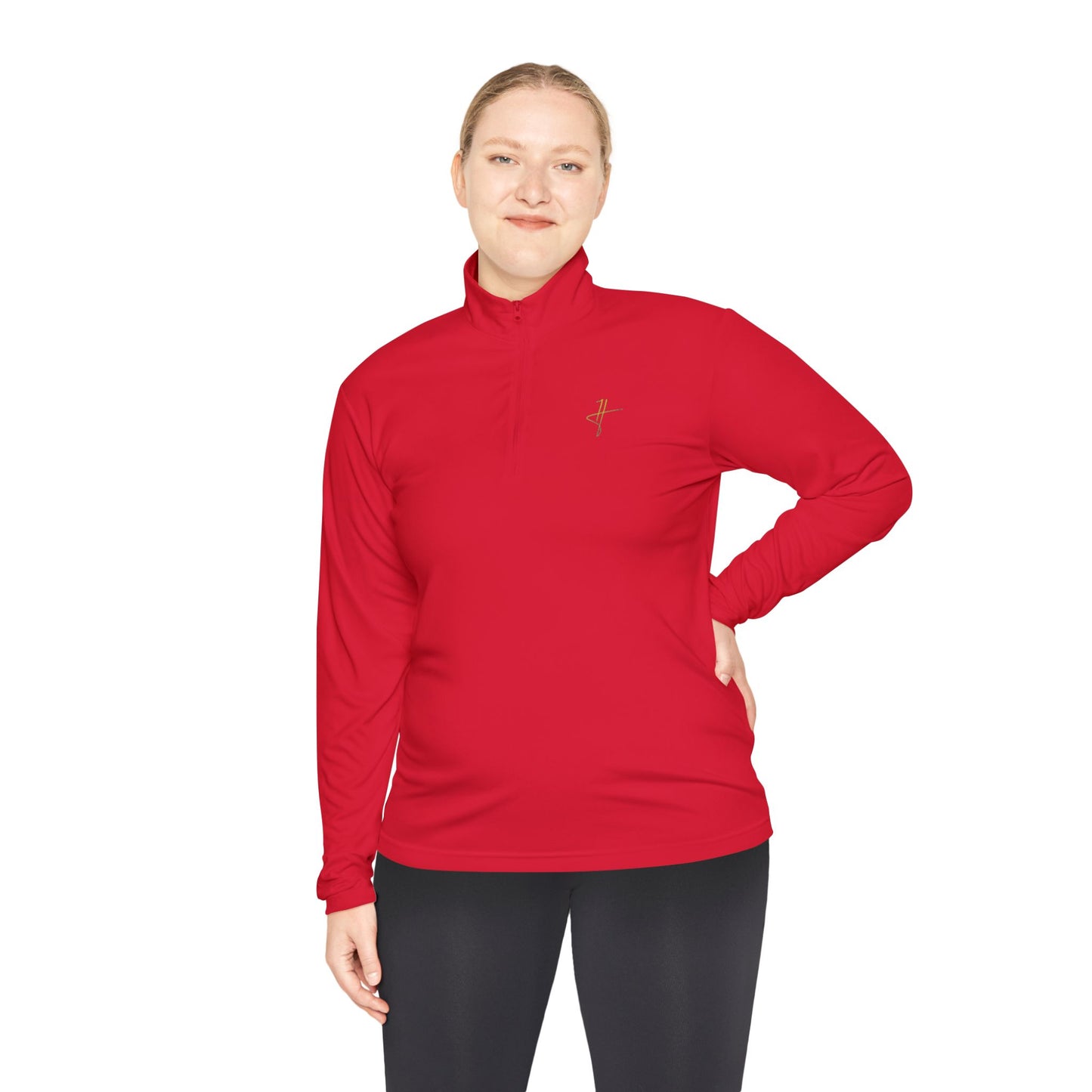 Faces Unisex Quarter-Zip Pullover #PY