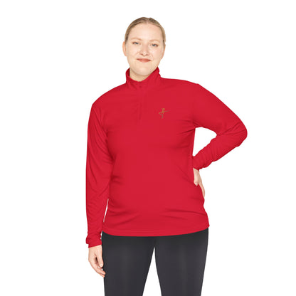 Faces Unisex Quarter-Zip Pullover #PY