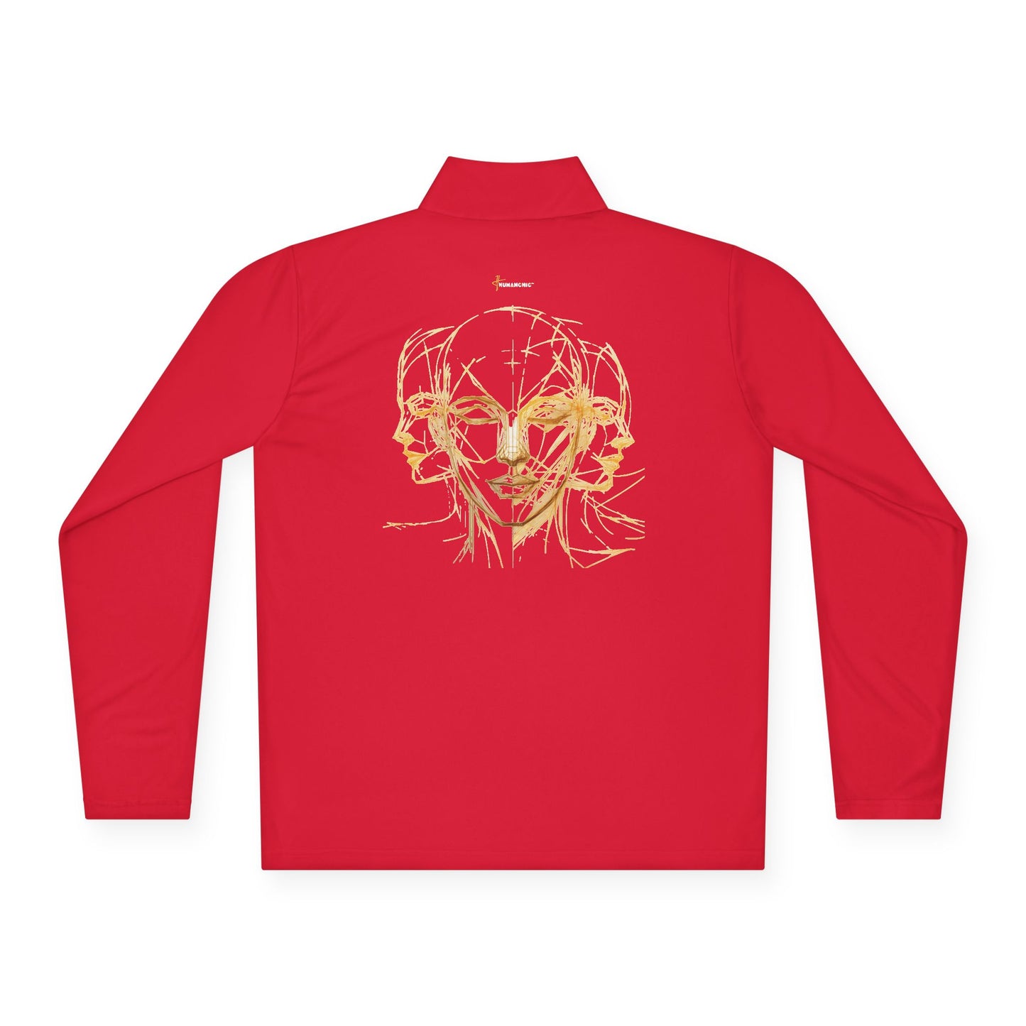 Faces Unisex Quarter-Zip Pullover #PY