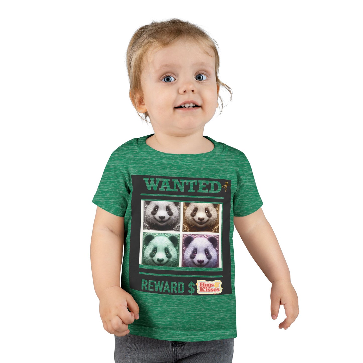 Wanted Panda Reward Toddler T-Shirt #PY