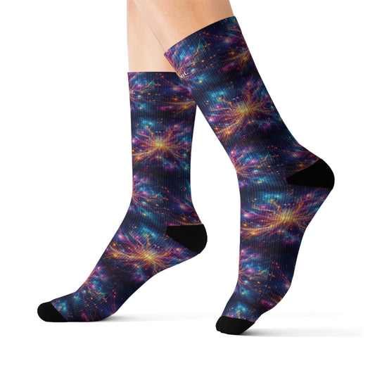 Cosmos Sublimation Socks #PY