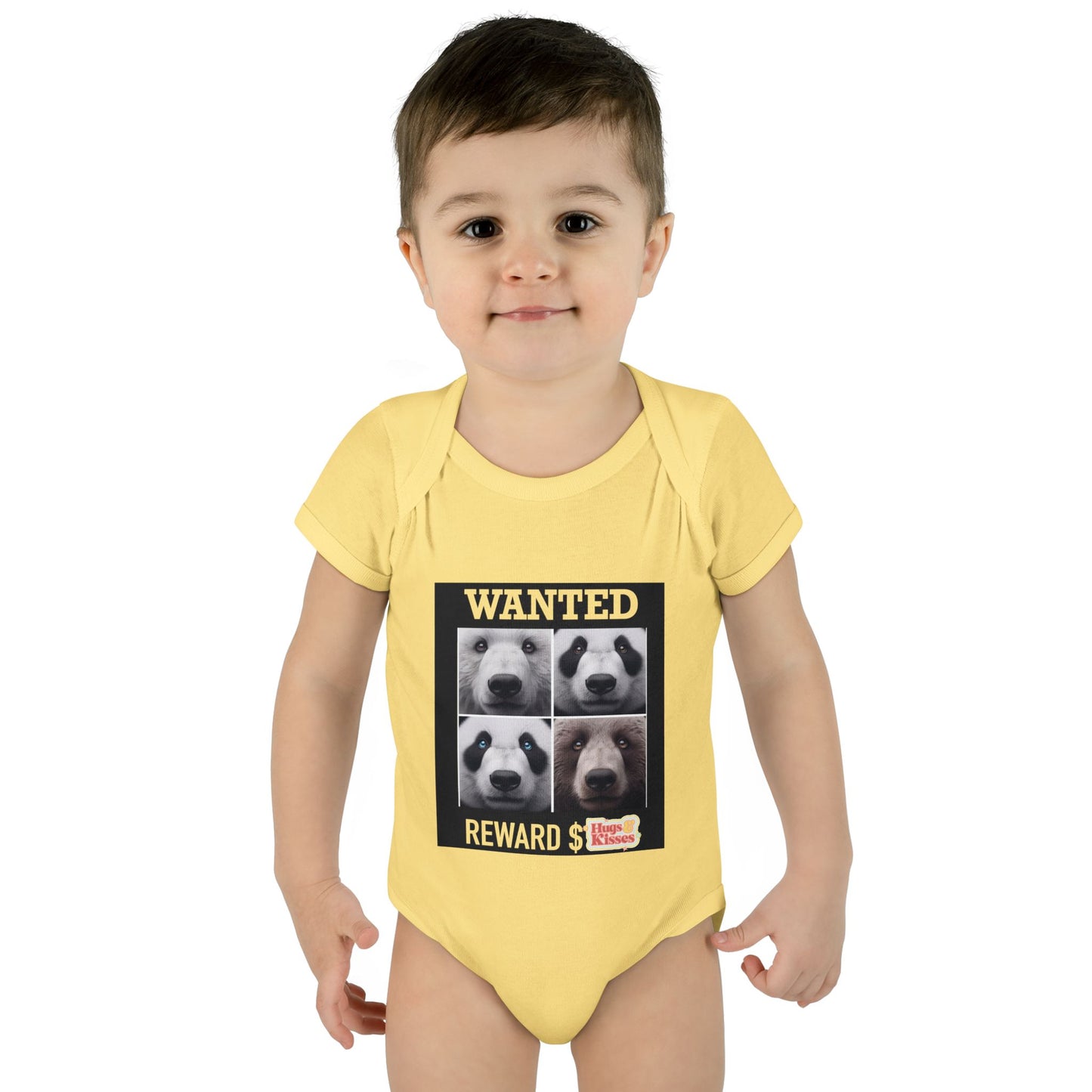 Wanted Cute Baby Bodysuit #PY