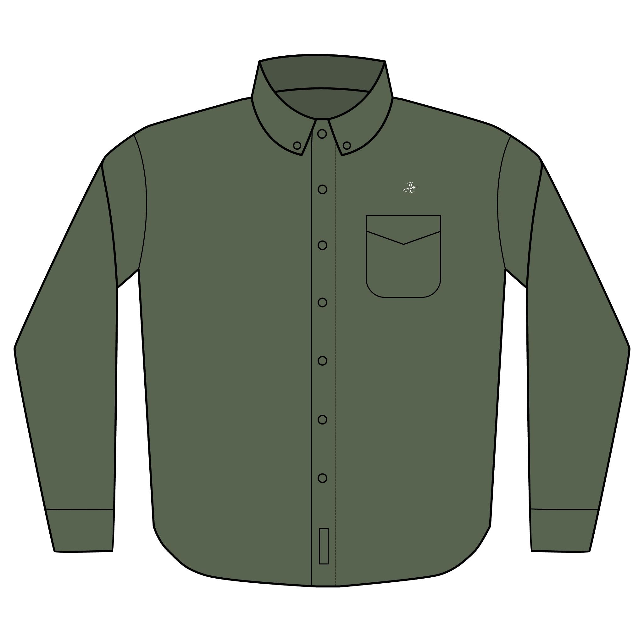 Chemise boutonnée Workday HUMANCHIC — Hommes