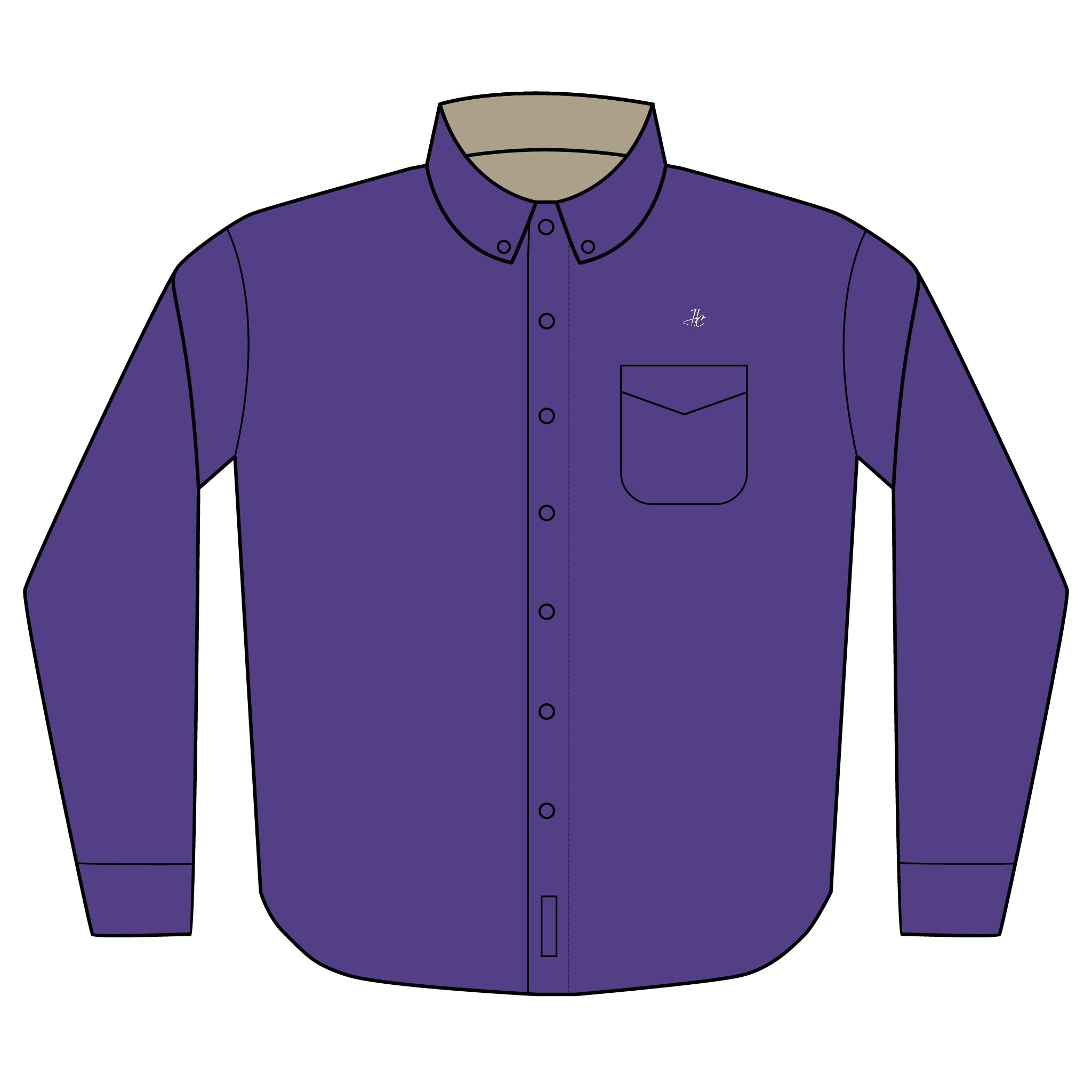 Chemise boutonnée Workday HUMANCHIC — Hommes