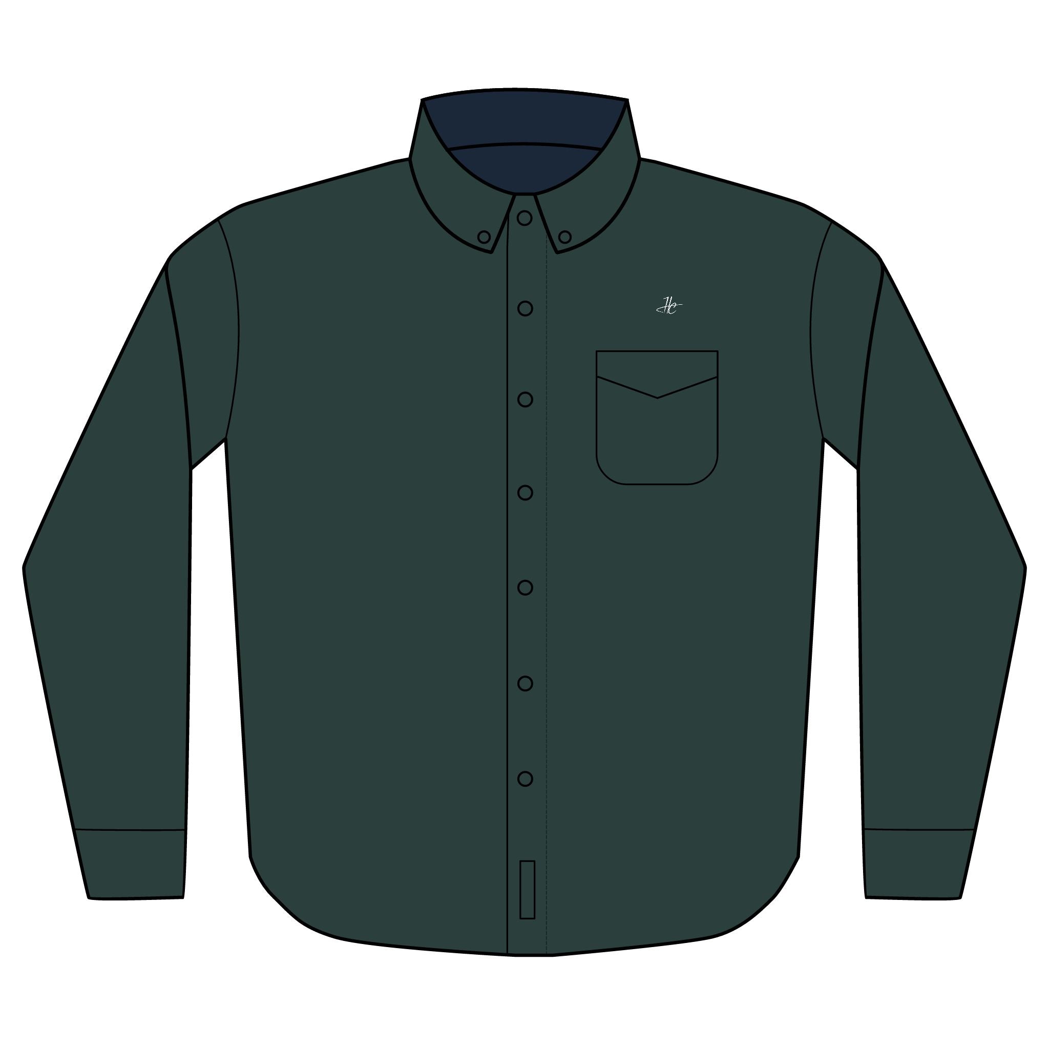 Chemise boutonnée Workday HUMANCHIC — Hommes