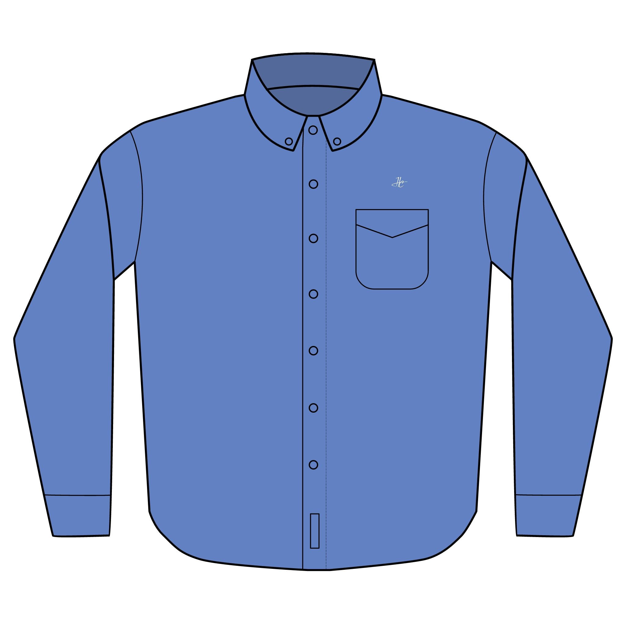 Chemise boutonnée Workday HUMANCHIC — Hommes
