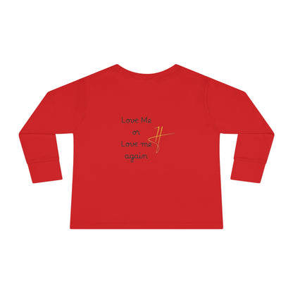 Wanted Cat Toddler Long Sleeve Tee #PY