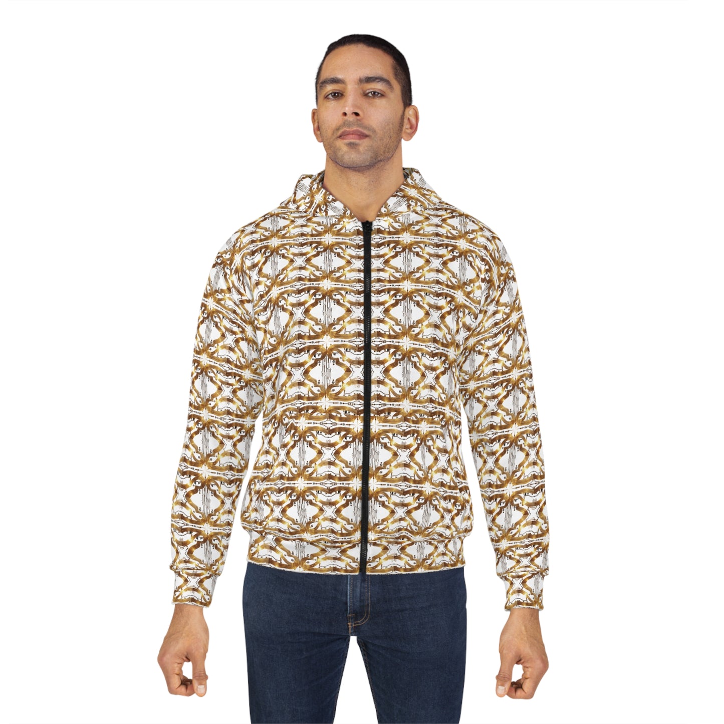 Circuit Unisex Zip Hoodie #PY
