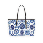 HUMANCHIC Royal Azure Leather Shoulder Bag