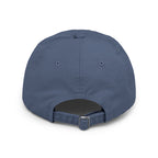 Distressed Black Cap HC Script Embroidery