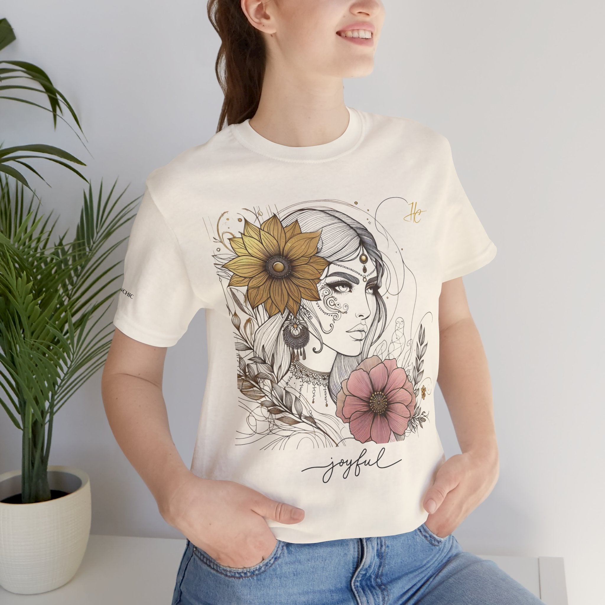 HUMANCHIC Atelier Everyday Art Line Tee — Women