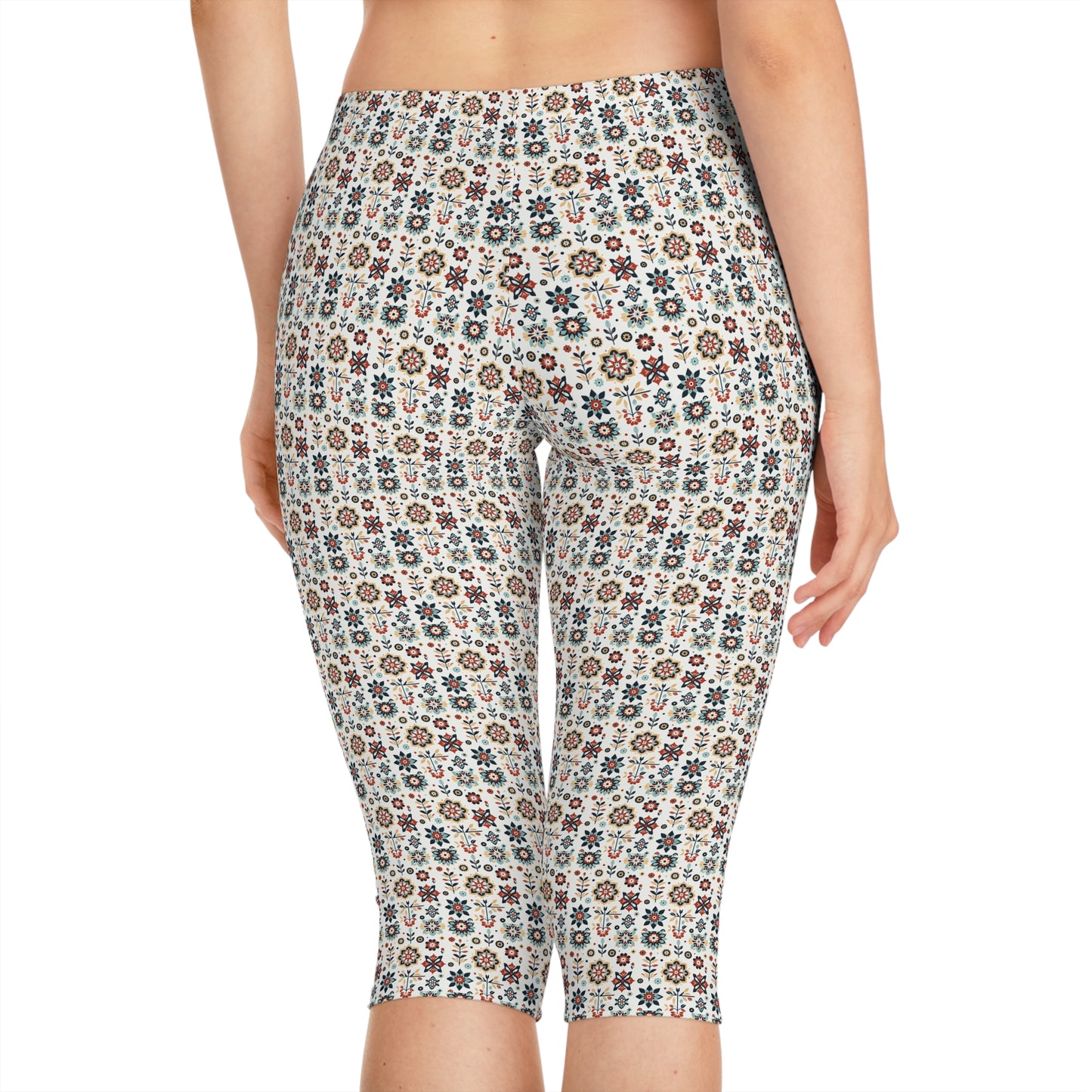 Flowered GEO Leggings for Women #PY