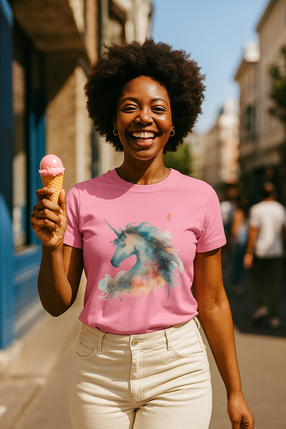 Unicorn Aquarel Women’s t-shirt #PL
