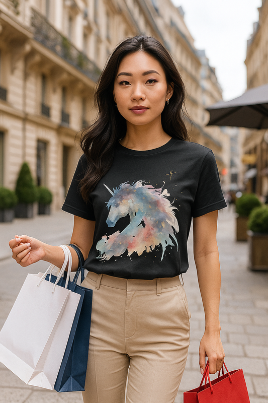 Unicorn Aquarel Women’s t-shirt #PL