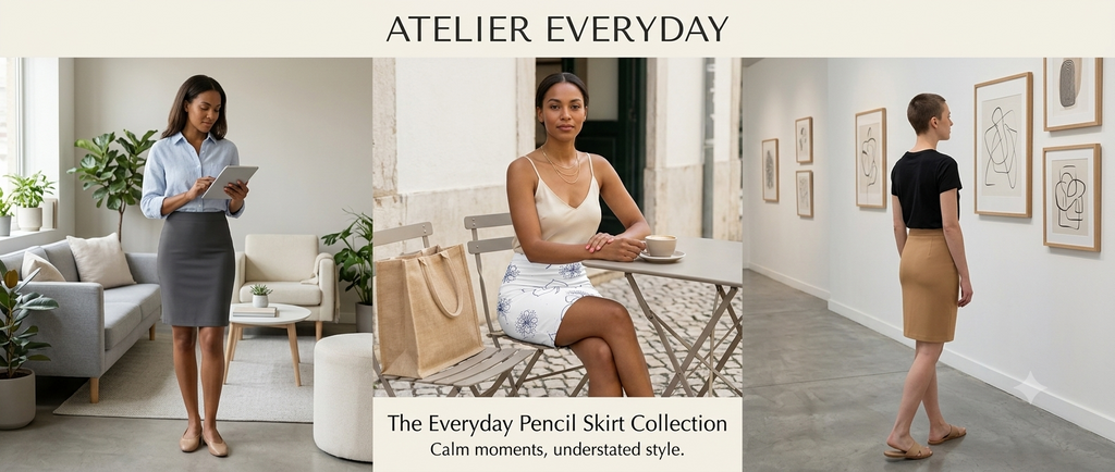 HUMANCHIC Trevor Pencil Skirt — Women